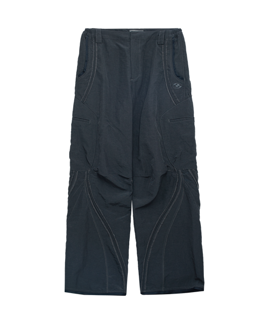 PIPING PANT BLUE CHARCOAL