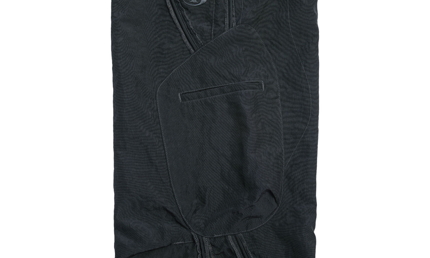 PIPING PANT BLUE CHARCOAL