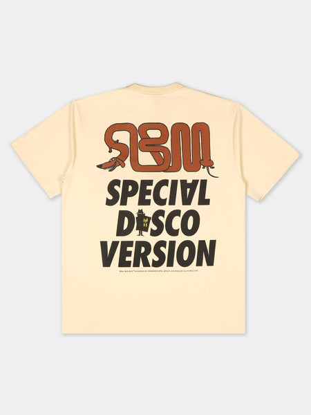 SPECIAL DISCO VERSION SS TEE MUTED CREME