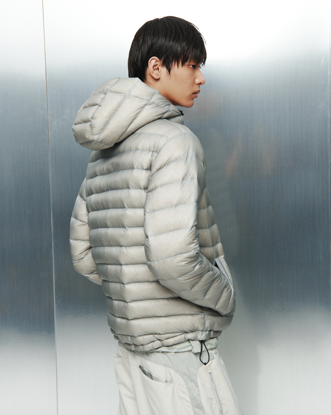 SUFFIX PUFFER JACKET GREY