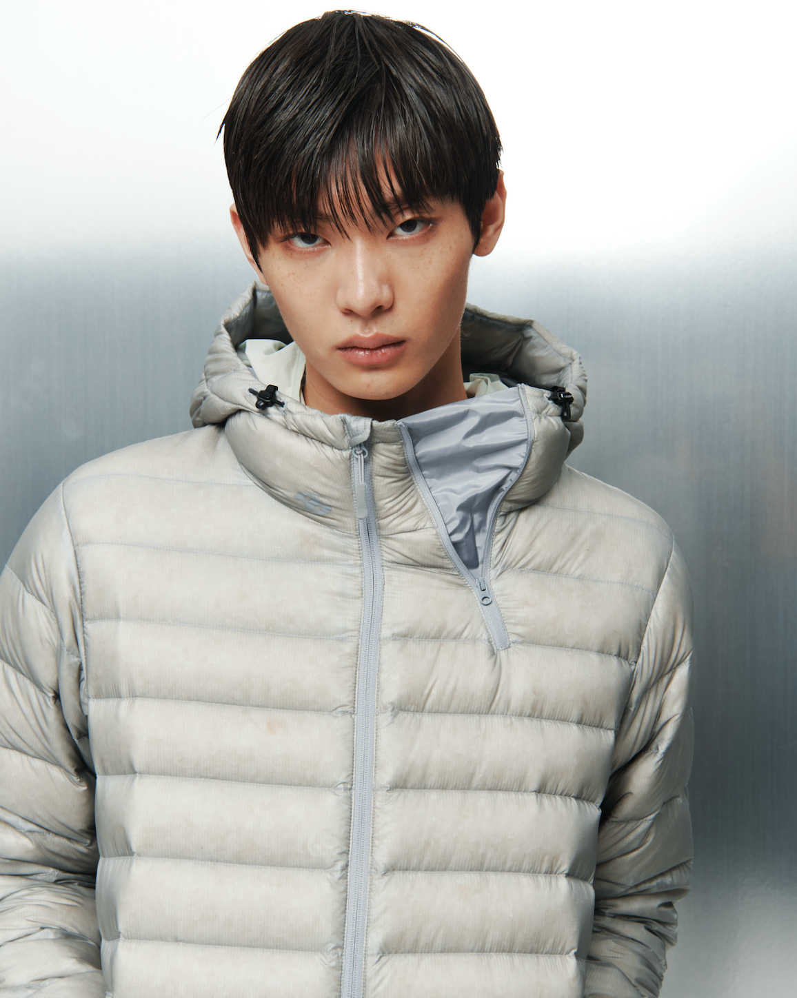 SUFFIX PUFFER JACKET GREY