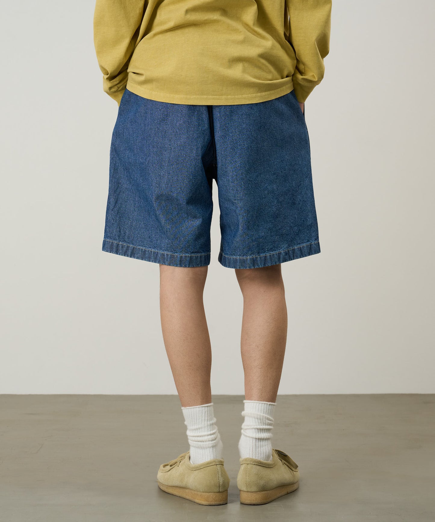 JAPANESE CHAMBRAY SHORT BLUE