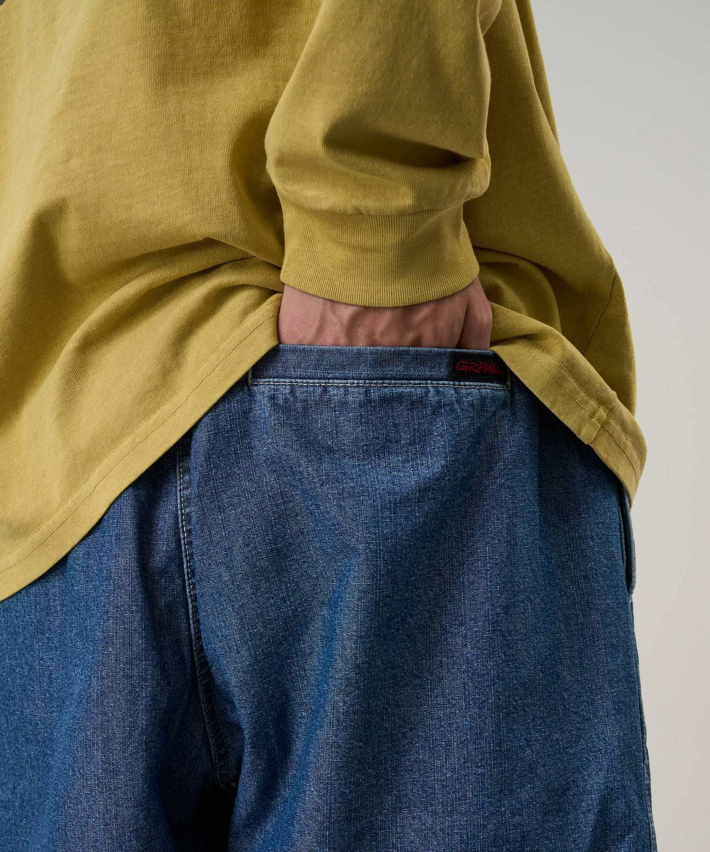 JAPANESE CHAMBRAY SHORT BLUE