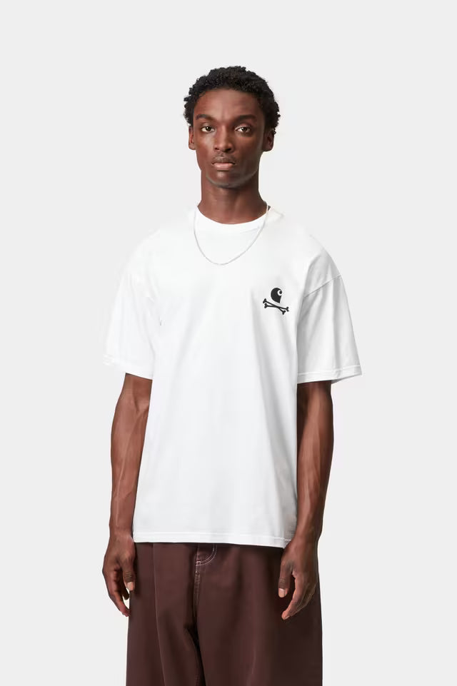 S/S C LOGO ARCHIVE TEE WHITE