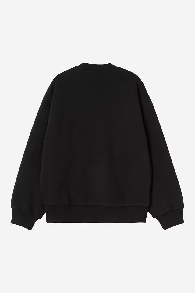 DETROIT SWEAT BLACK STONE WASHED
