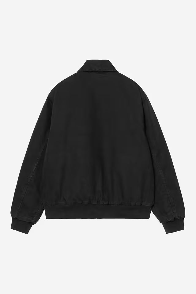 STANTON JACKET BLACK STONE WASHED