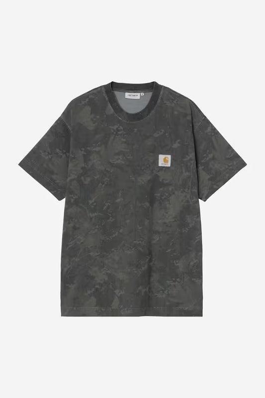 S/S CAMO COMBI TEE