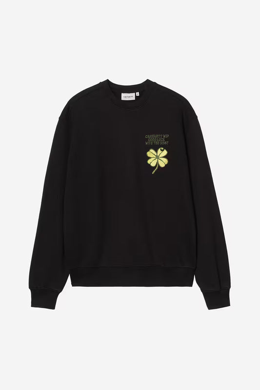 CLOVER SWEAT BLACK