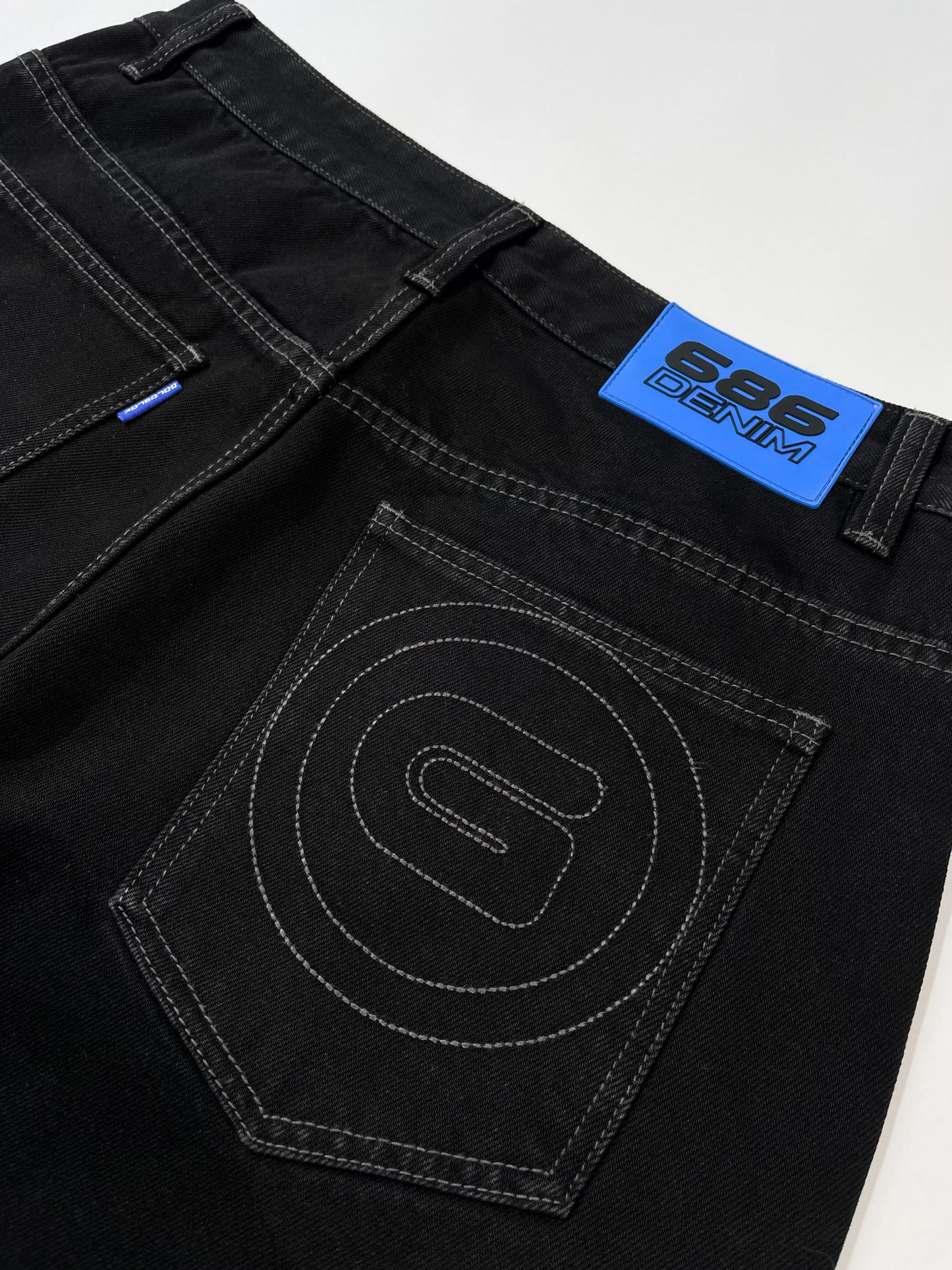 686 DENIM PANT BLACK WASHED