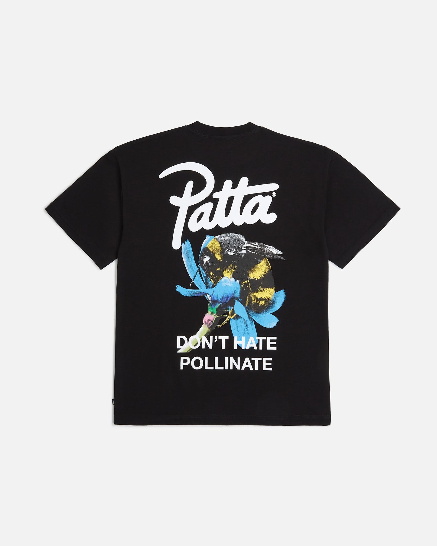 PATTA BUMBLE BEE TSHIRT BLACK