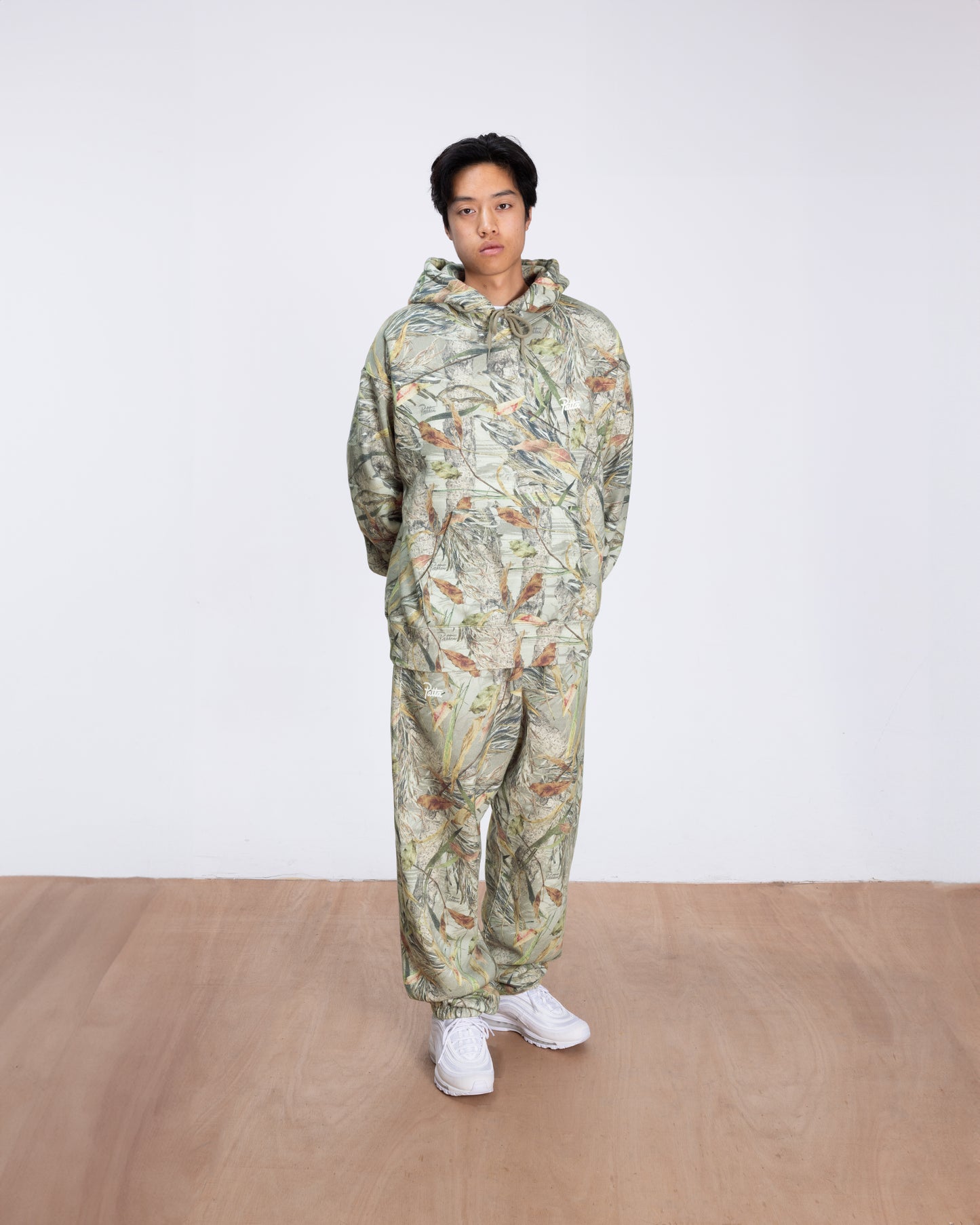 PATTA NATURE PRINT BOXY HOODIE