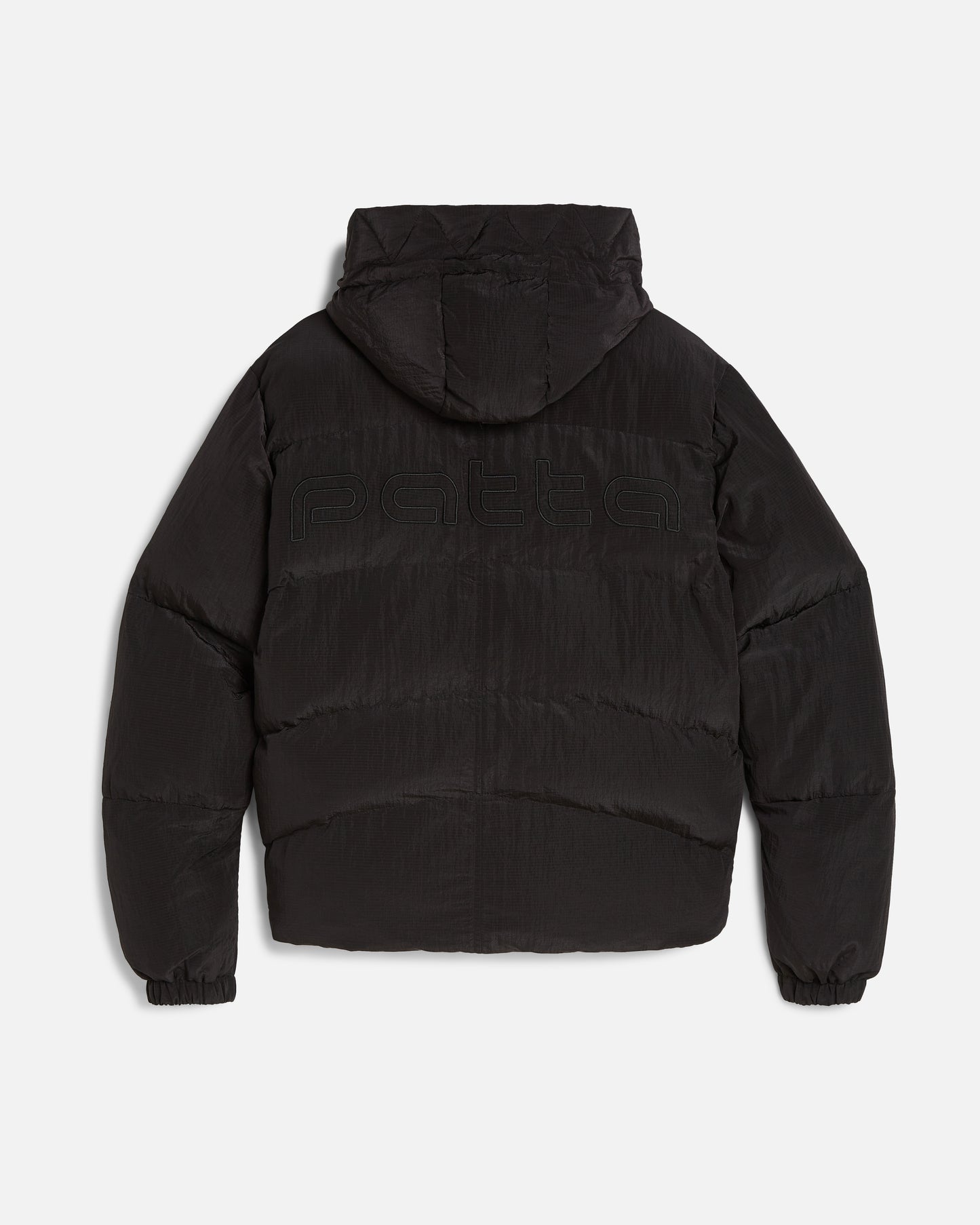 PATTA RIPSTOP PUFFER JACKET BLACK