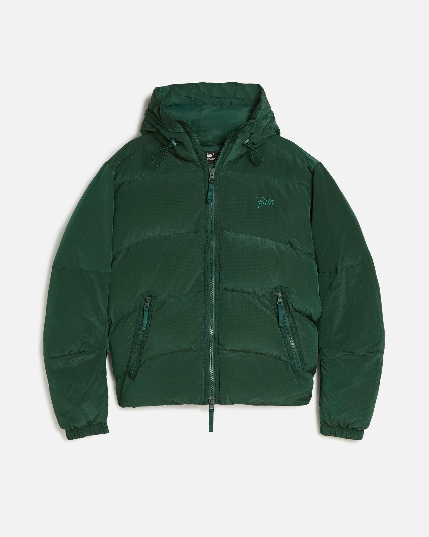 PATTA RIPSTOP PUFFER JACKET JUNE BUG GREEN