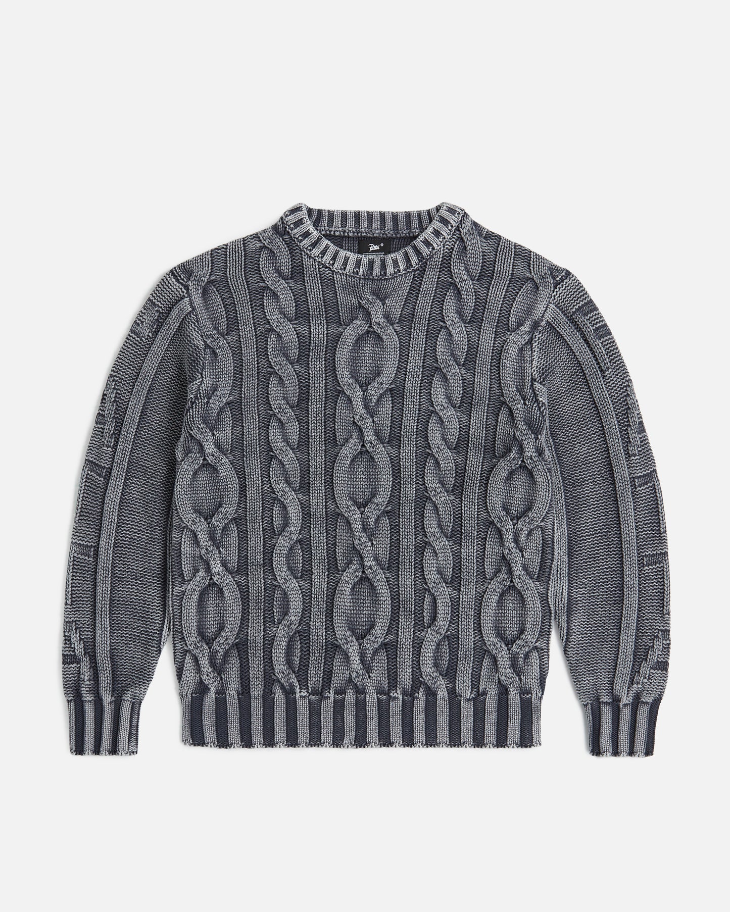 PATTA CABLE KNITTED COLD DYE JUMPER