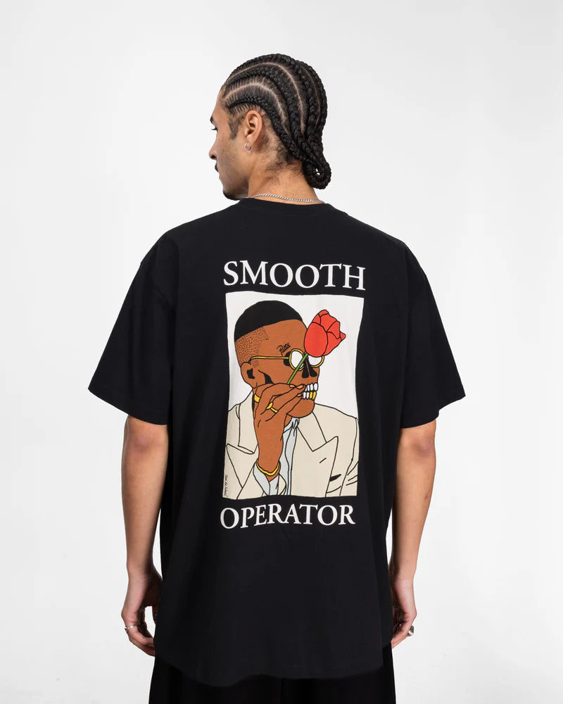 SMOOTH OPERATOR TEE BLACK