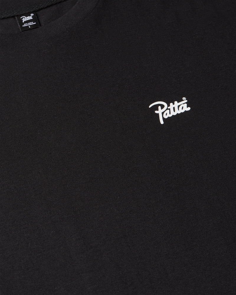 SCRIPT LOGO TEE BLACK