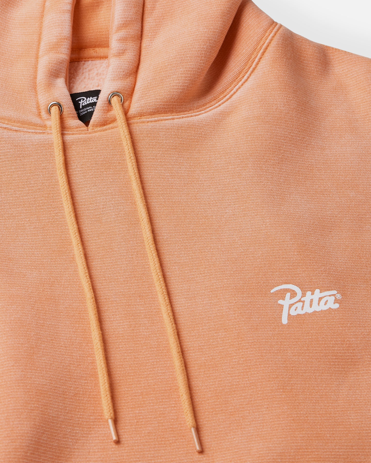 PATTA CLASSIC WASHED ORANGE HOODIE