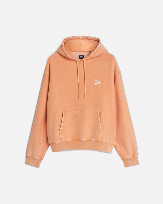 PATTA CLASSIC WASHED ORANGE HOODIE