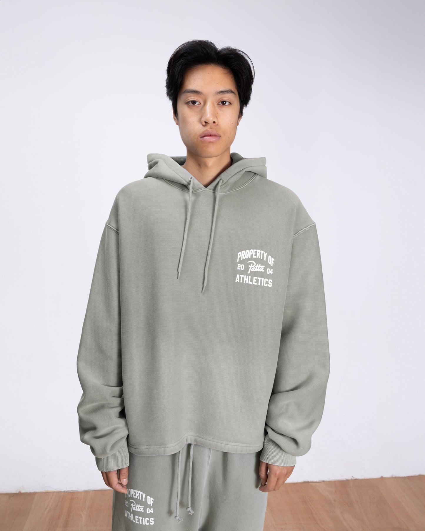 PATTA ATHLETIC DRAWCORD HOODED SWEATER