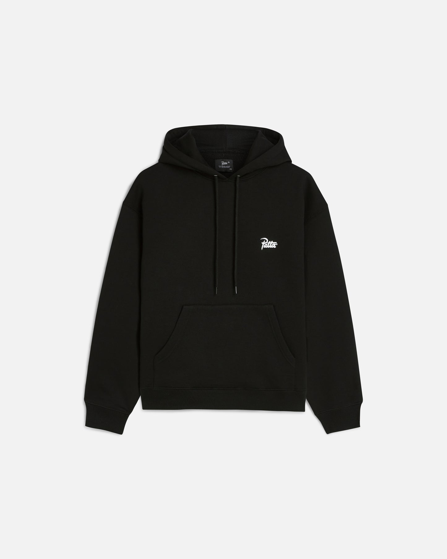 PATTA BARK BOXY HOODED SWEATER BLACK