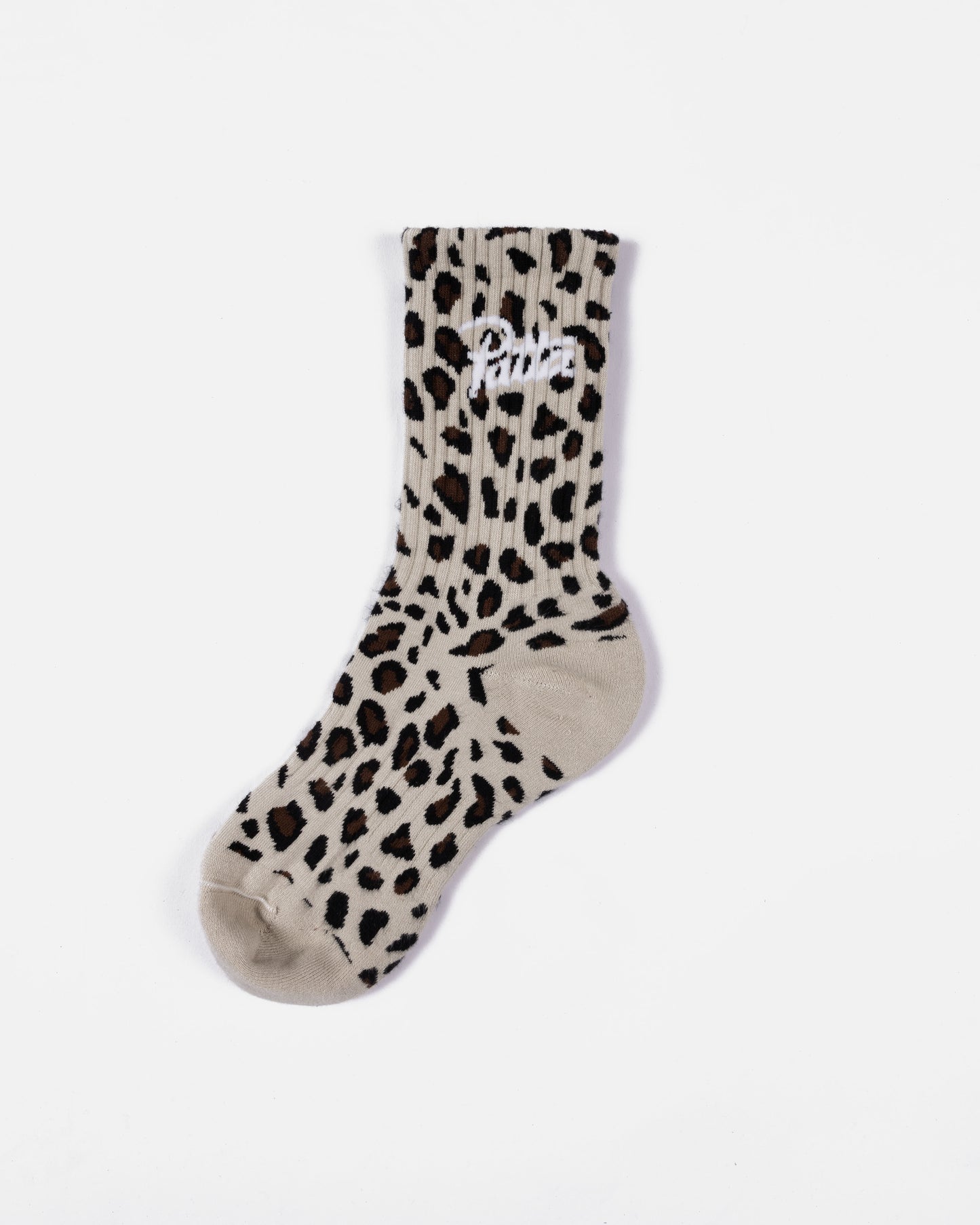 PATTA LEOPARD SCRIPT LOGO SOCKS