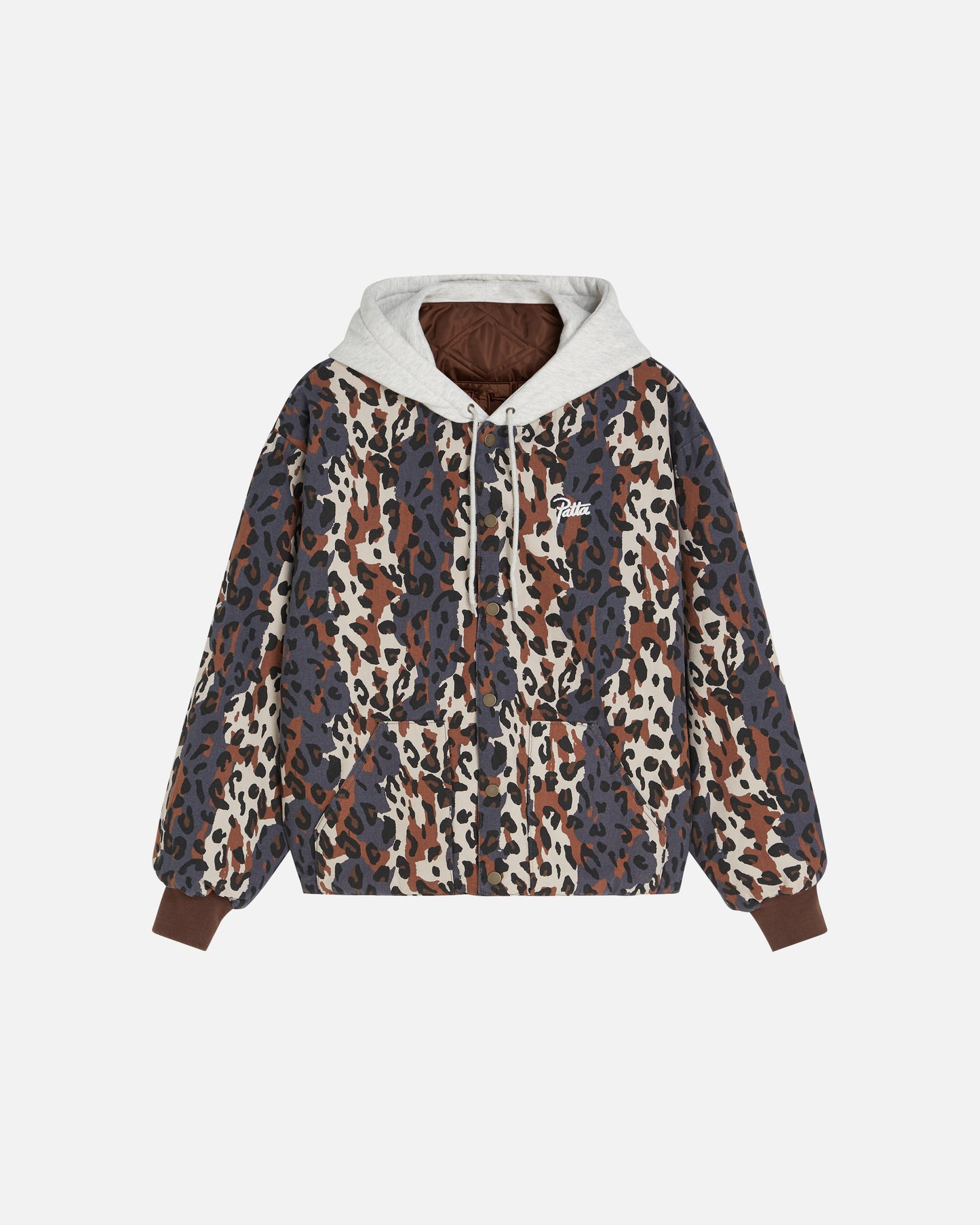 PATTA REVERSIBLE JACKET LEOPARD