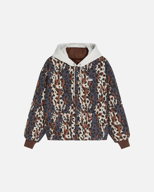 PATTA REVERSIBLE JACKET LEOPARD