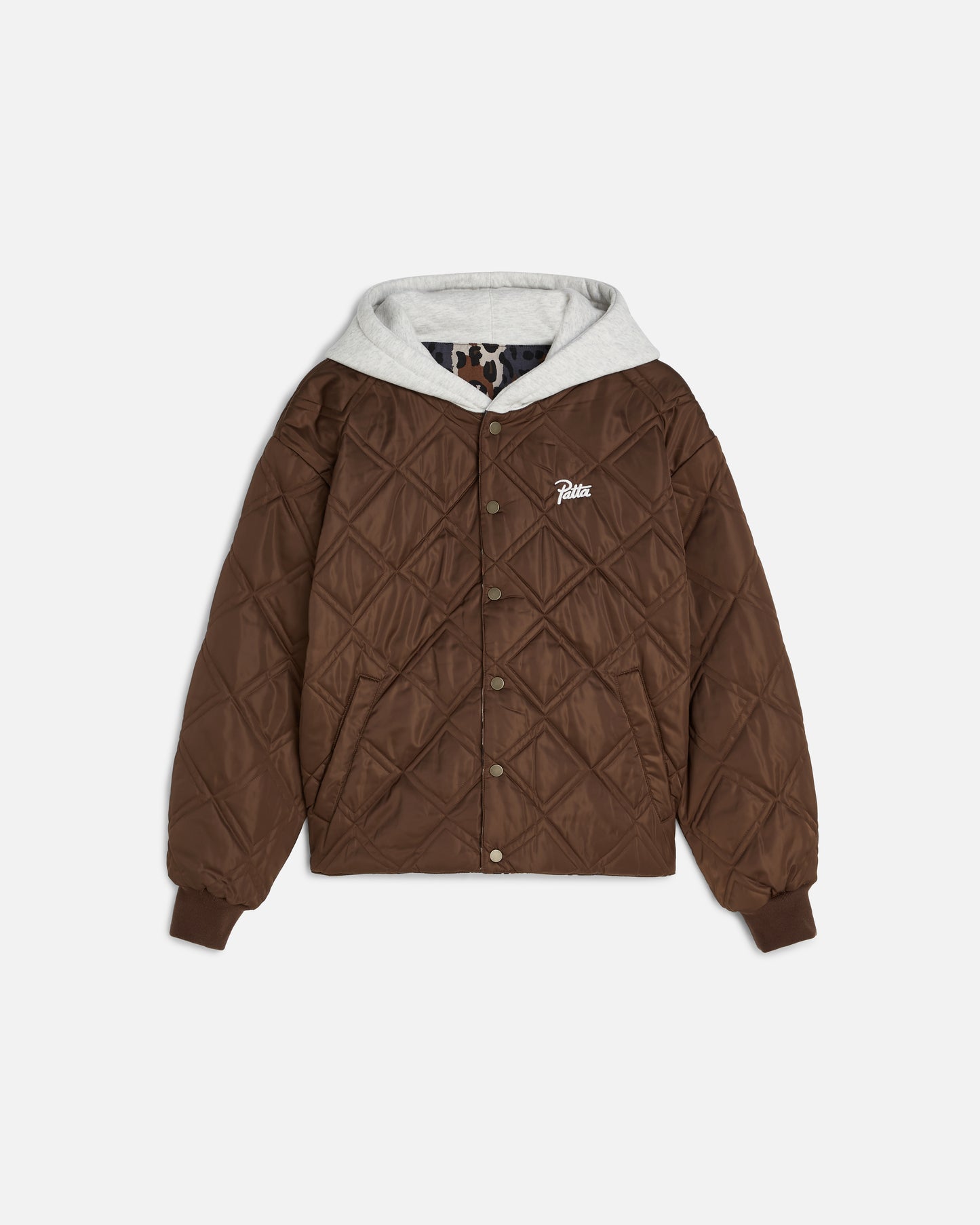 PATTA REVERSIBLE JACKET LEOPARD