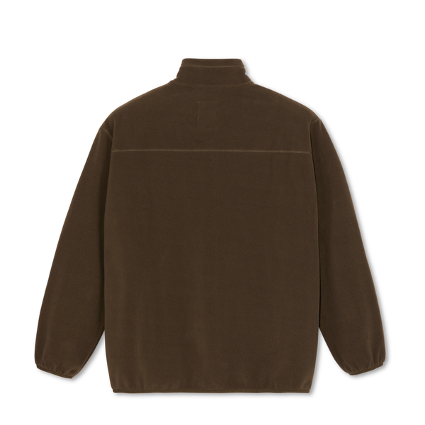 Basic Fleece Jacket Brown