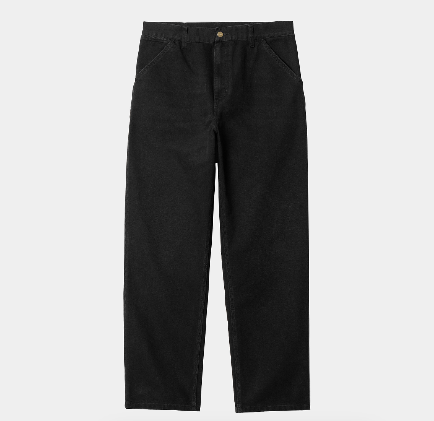 SIMPLE PANT AGES CANVAS BLACK