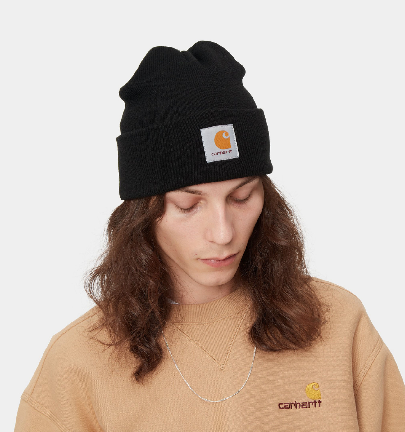 SHORT WATCH HAT BLACK