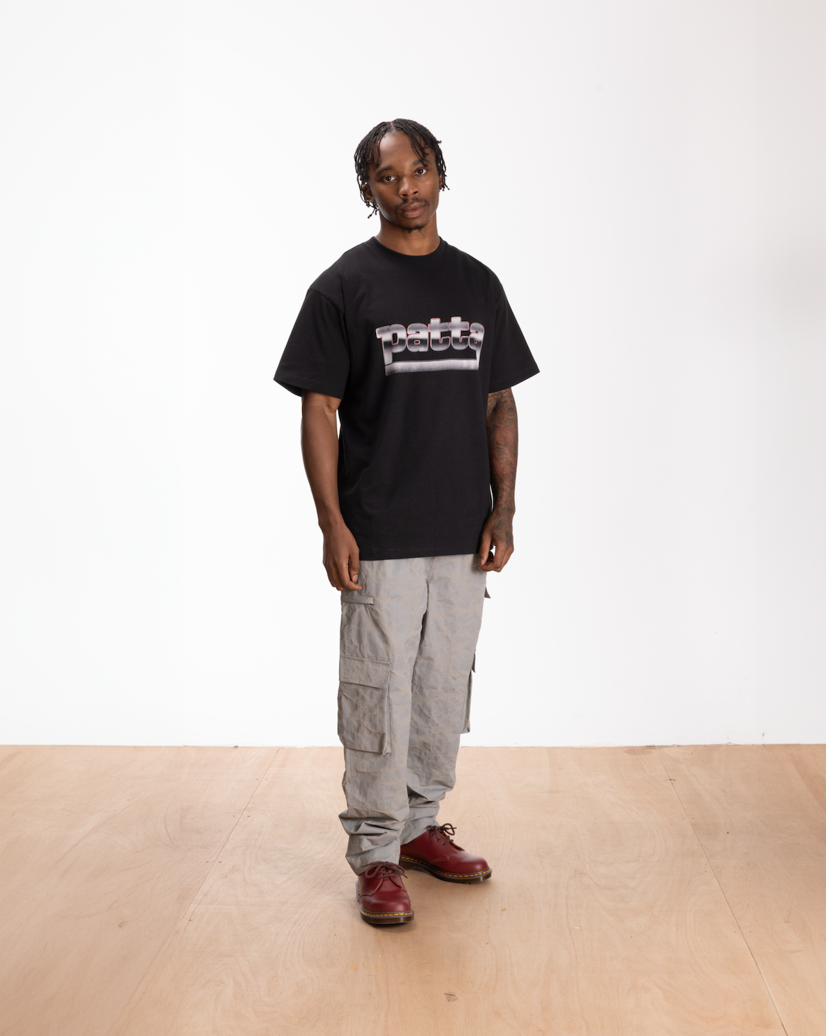 PATTA METAL TSHIRT BLACK