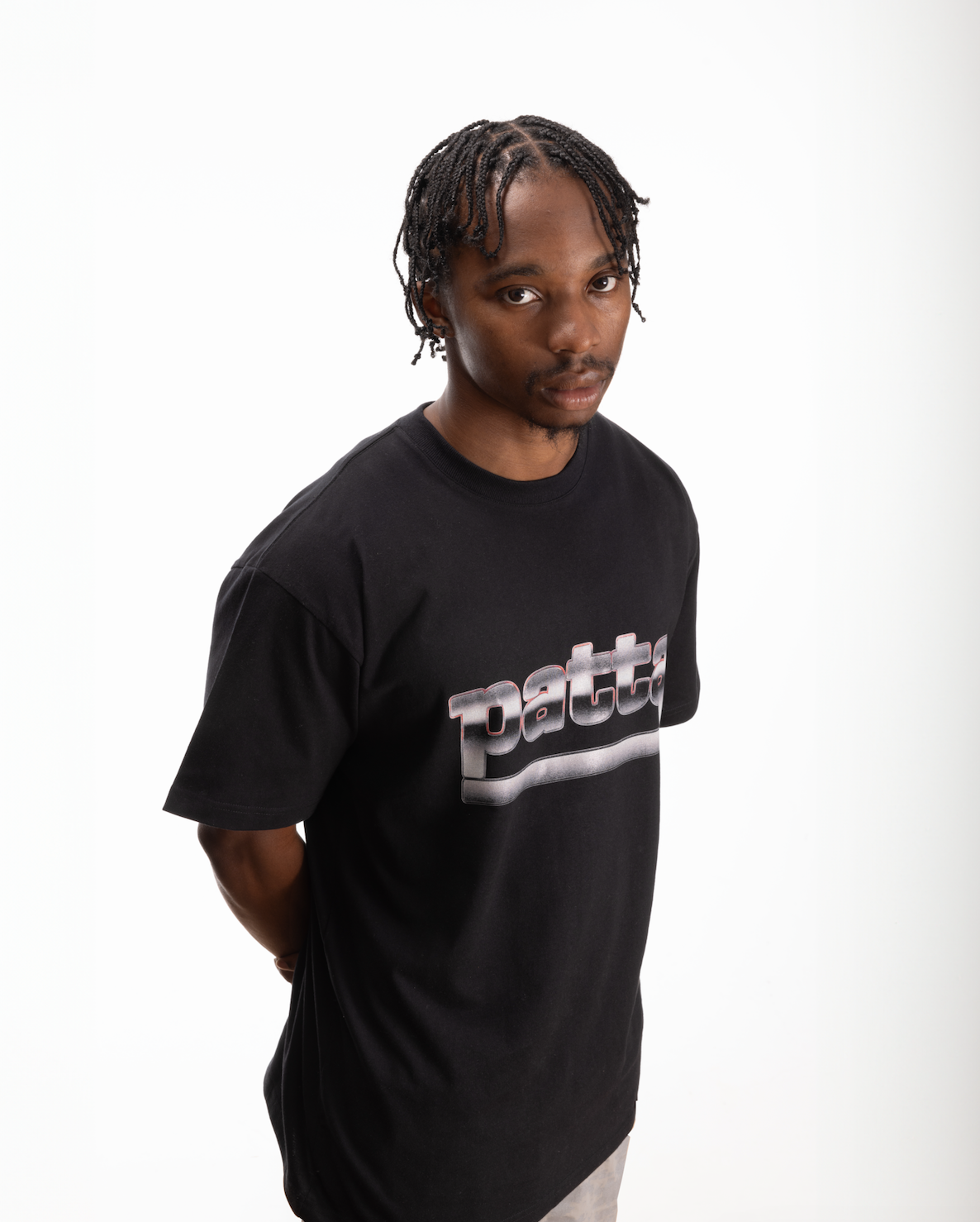 PATTA METAL TSHIRT BLACK