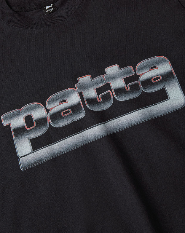 PATTA METAL TSHIRT BLACK