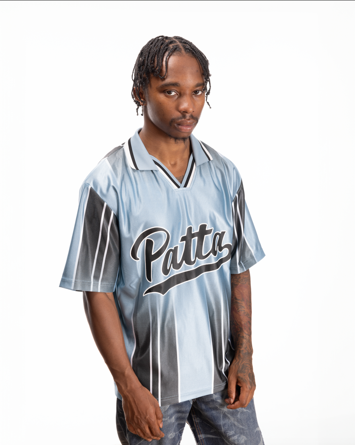 PATTA PEEWEE SPORTS JERSEY DUSTY BLUE