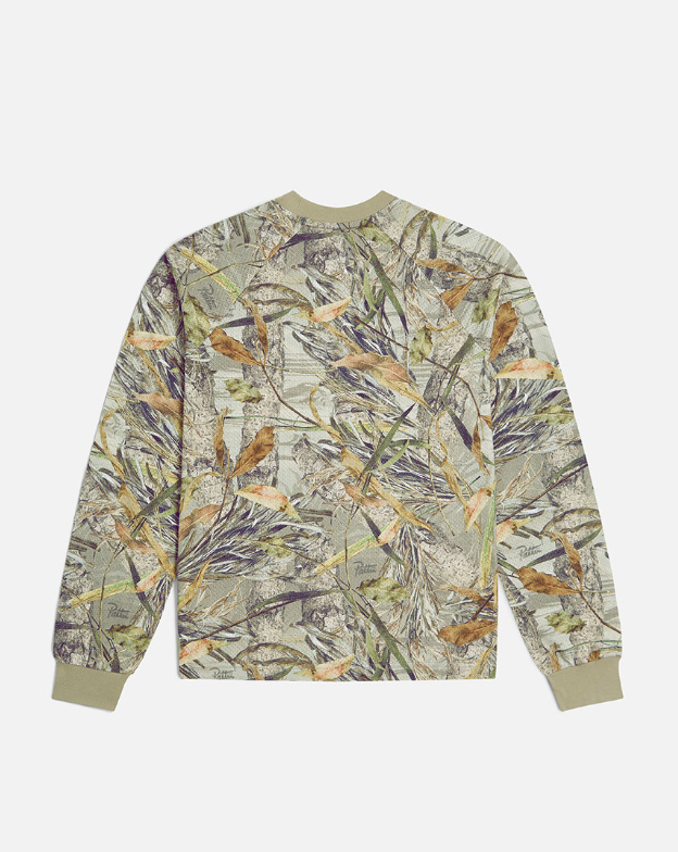 PATTA NATURE PRINT LONGSLEEVE MESH JERSEY