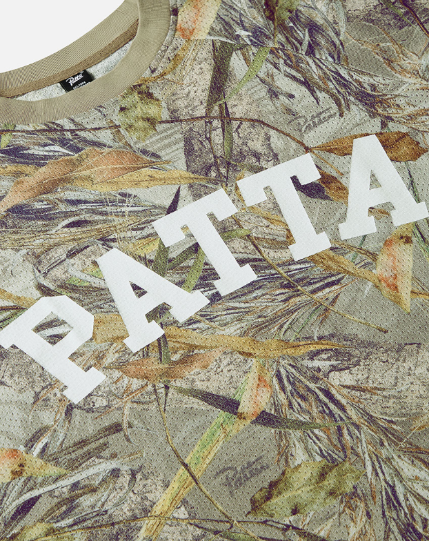 PATTA NATURE PRINT LONGSLEEVE MESH JERSEY