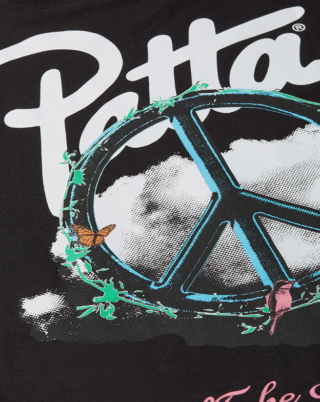 PATTA XEROX PEACE TSHIRT BLACK