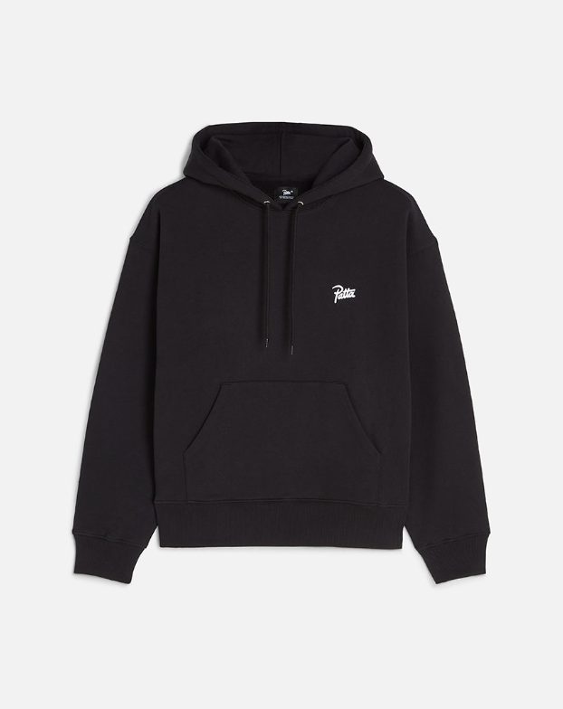 PATTA XEROX PEACE HOODED SWEATER BLACK