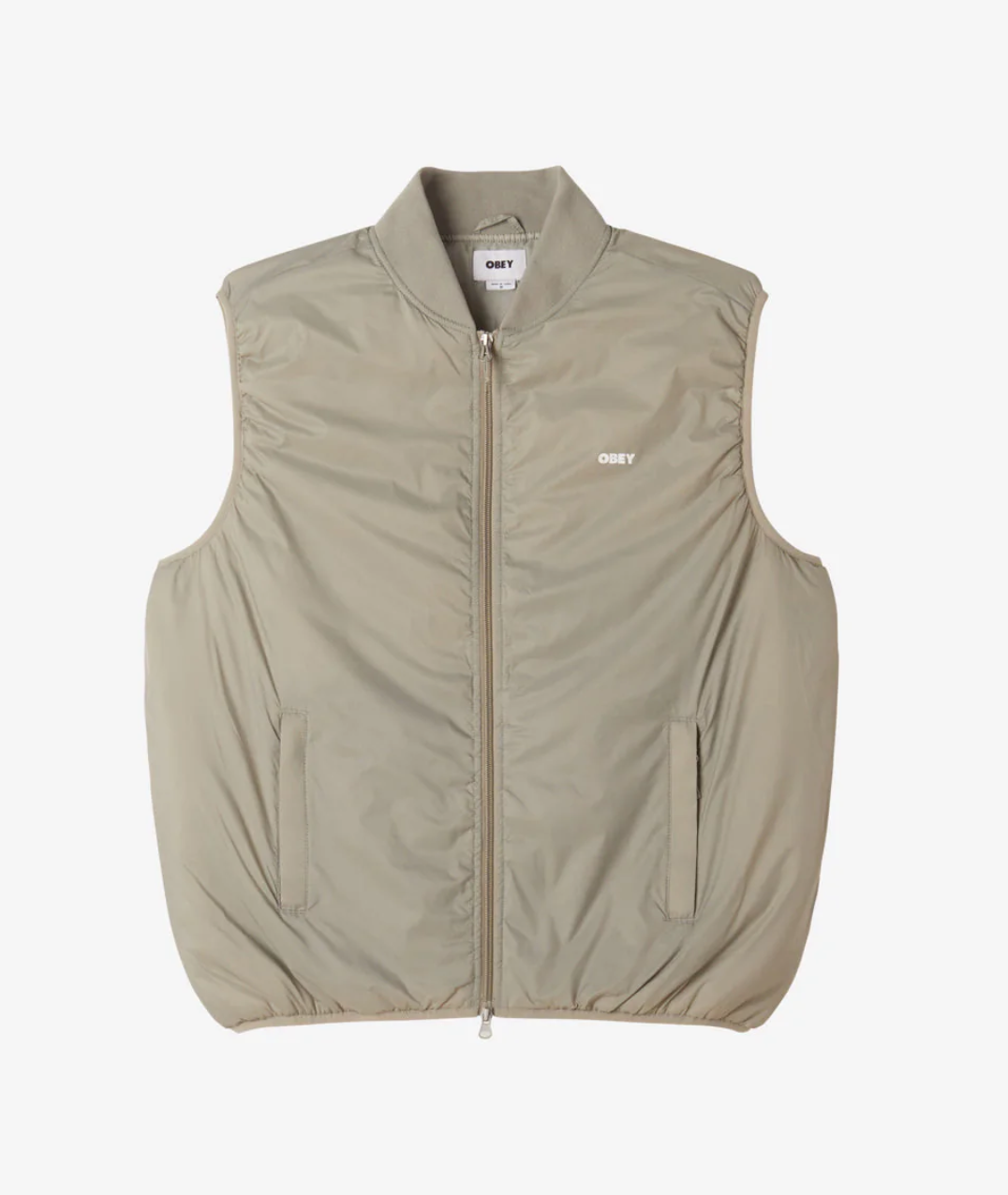 SOLIS RIPSTOP ZIP VEST DRIED SAGE