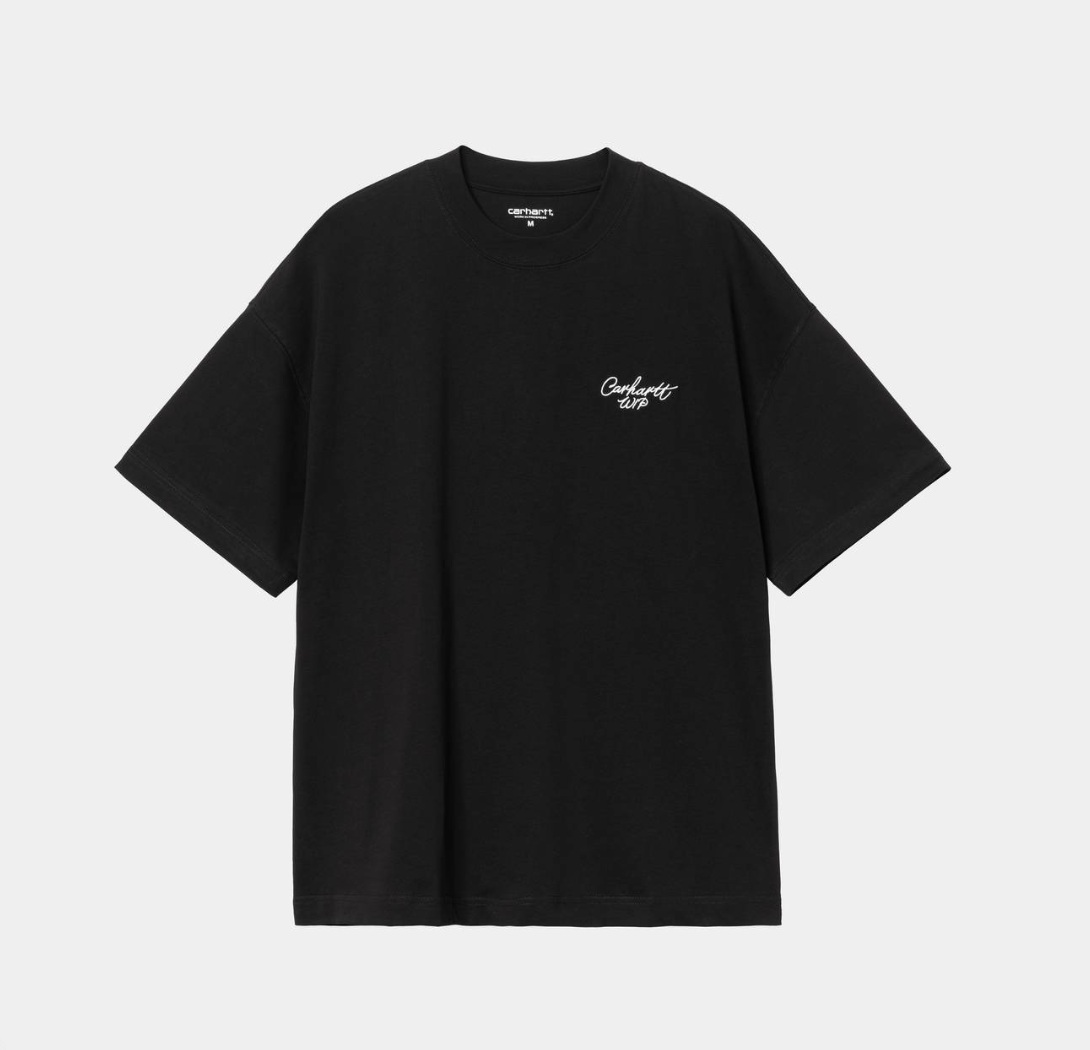 W' SIGNATURE TSHIRT BLACK