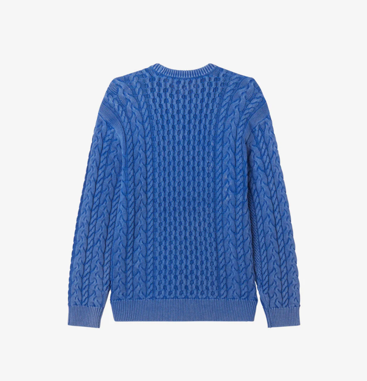 FADED WASH KNIT SWEATER