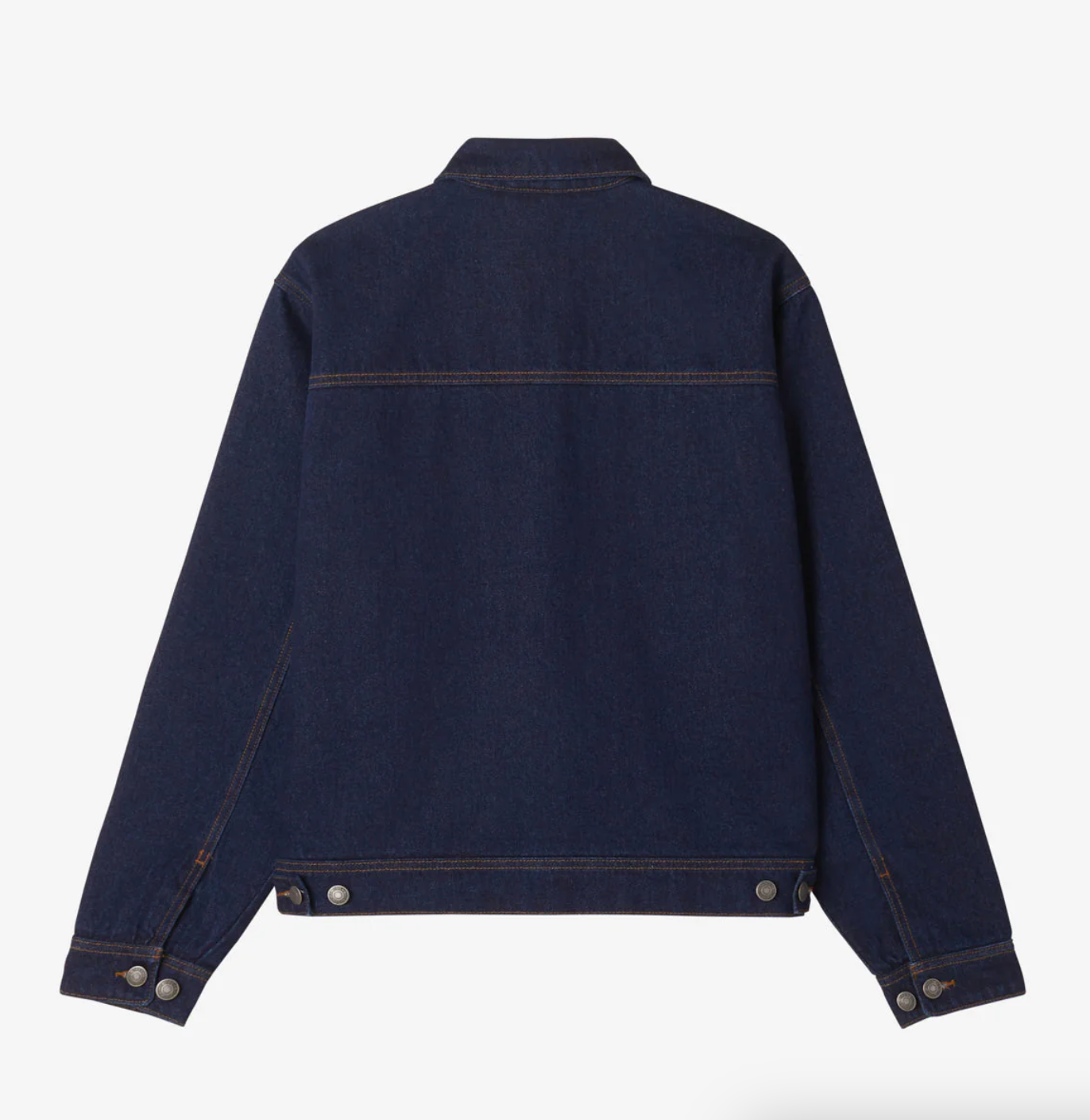 HARDWORK ZIP UP JACKET RINSE INDIGO