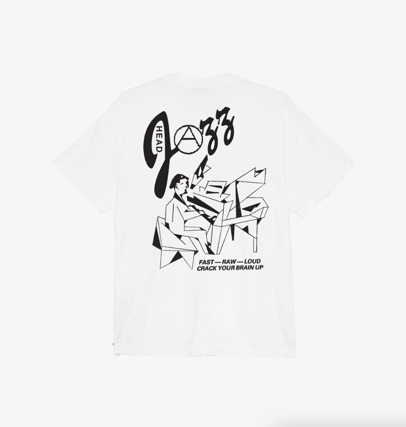 JAZZ HEAD HEAVY TSHIRT WHITE