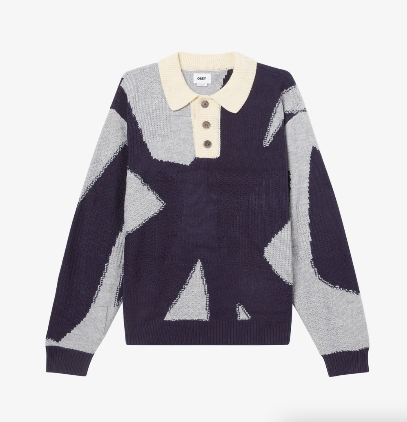 LUCA POLO KNIT SWEATER