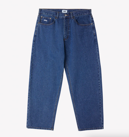 BIGWIG BAGGY DENIM STONEWASHED INDIGO