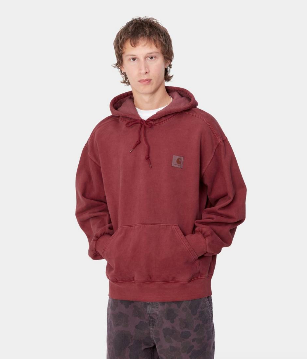 HOODED VISTA SWEATER GARMENT DYED