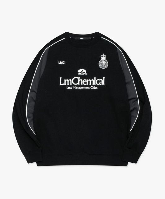 CHEMICAL SOCCER SWEATSHIRT BLACK