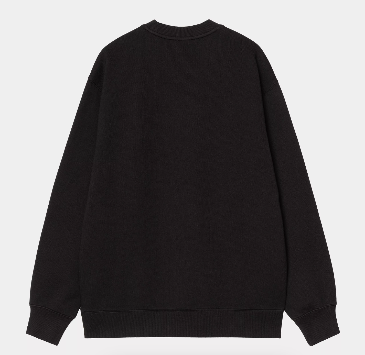 RIVET SCRIPT SWEATER BLACK