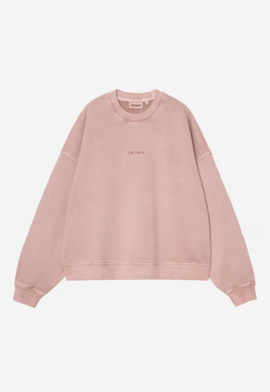 W' BENTON SWEATER GLASSY PINK